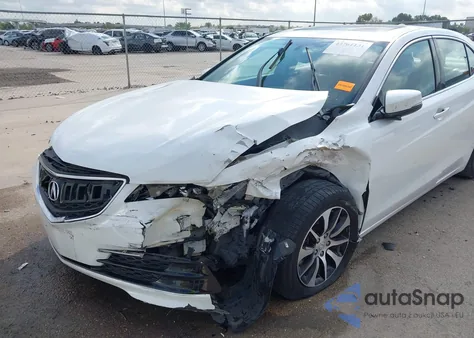2015 Acura Tlx из США, поврежденный, VIN 19UUB1F39FA029875